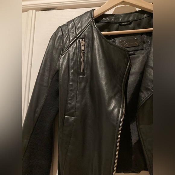 NEW Mackage black leather jacket, size XS - Picture 4 of 16
